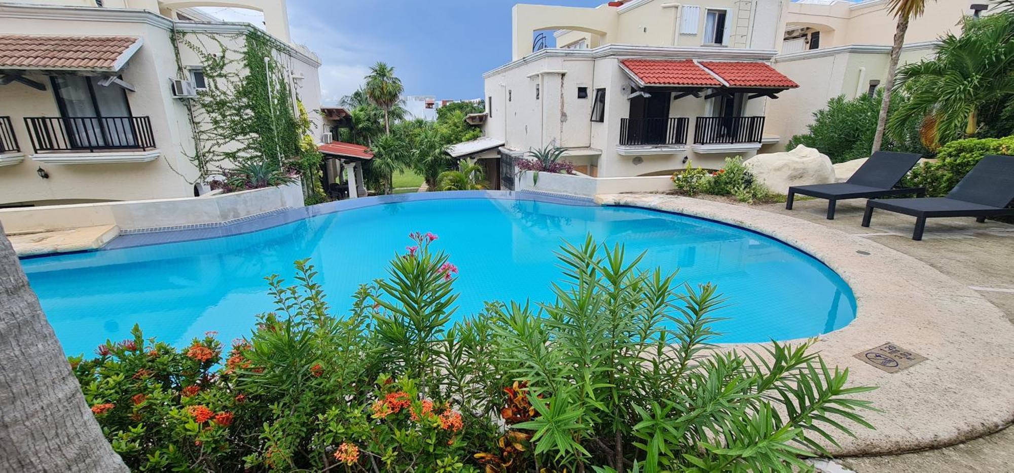 Apartment Cascadas, Charming Great Location With Pool & Garden Cancun