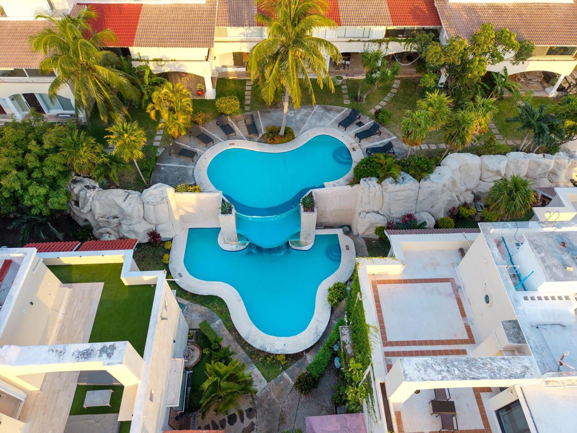 Cascadas, Charming Great Location With Pool & Garden Apartment Cancun